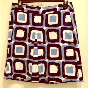 Geometric midi Skirt